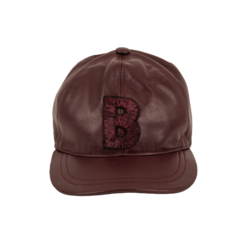 BASEBALL Cap Leather with B