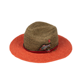 TUILERIES raffia - bi weave w/Leather&Sardine