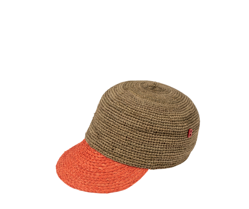 GRACE CAP Raffia - bi weave
