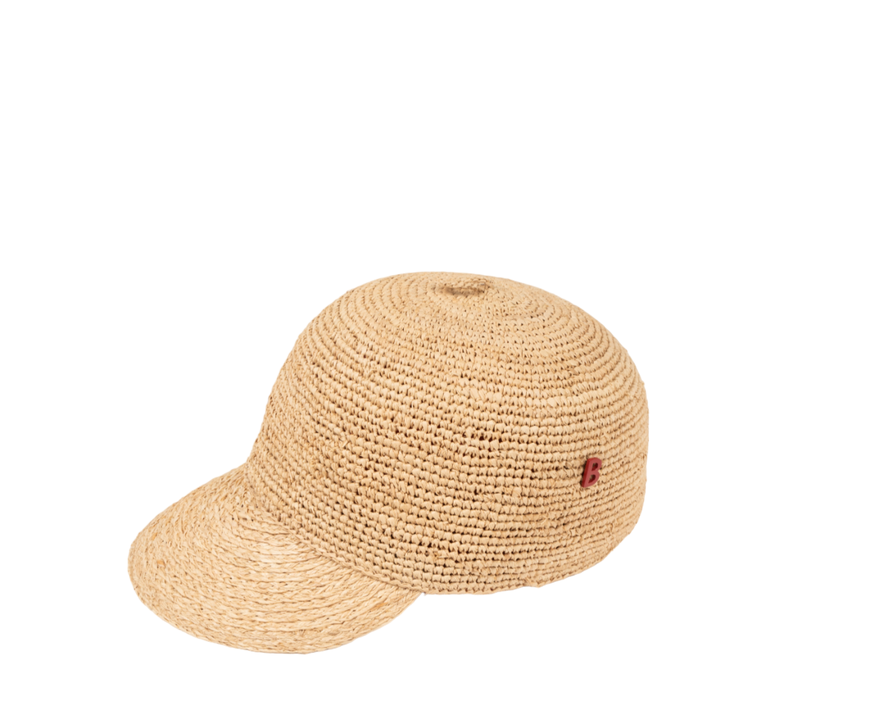 GRACE CAP - Raffia Bi-weave Natural