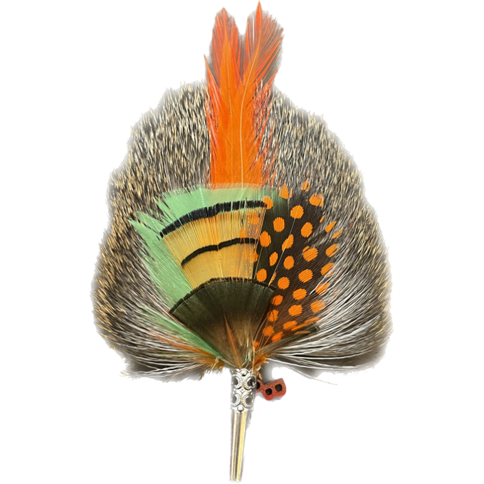 WHISKY feather Brooch – MY BOB be